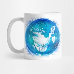 Watercolor Mermaid Mug